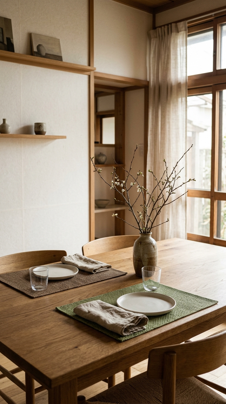 Subtle texture and grounded colour for weekday breakfasts and long, shared suppers.